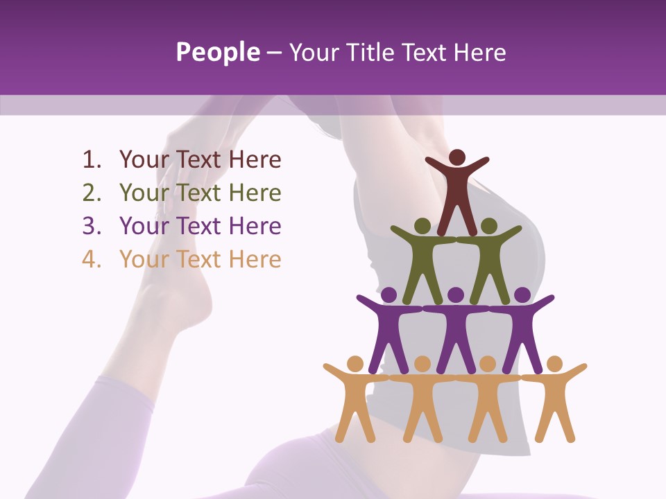 Pilates Young People PowerPoint Template