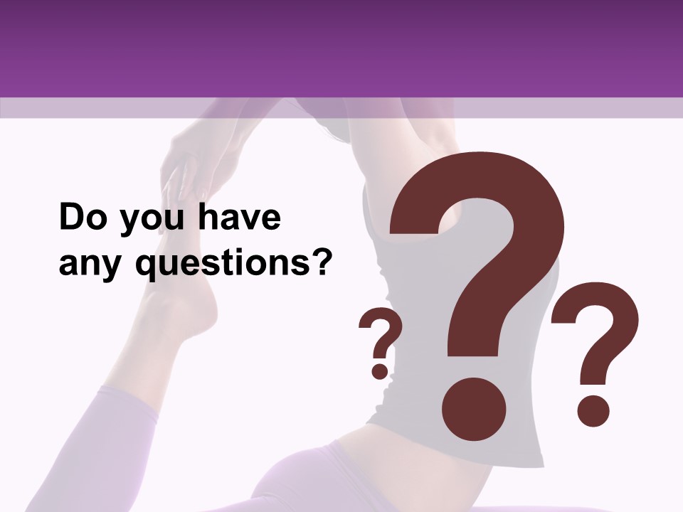 Pilates Young People PowerPoint Template