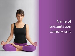 Tranquil Training Wellbeing PowerPoint Template