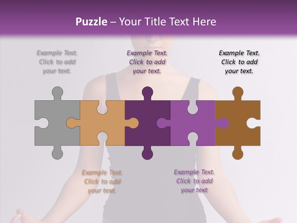 Tranquil Training Wellbeing PowerPoint Template