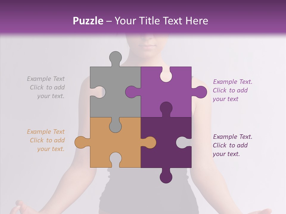 Tranquil Training Wellbeing PowerPoint Template
