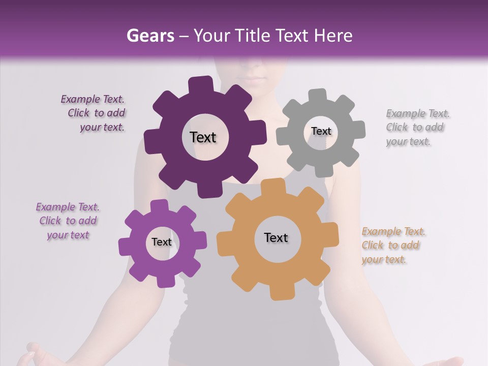 Tranquil Training Wellbeing PowerPoint Template