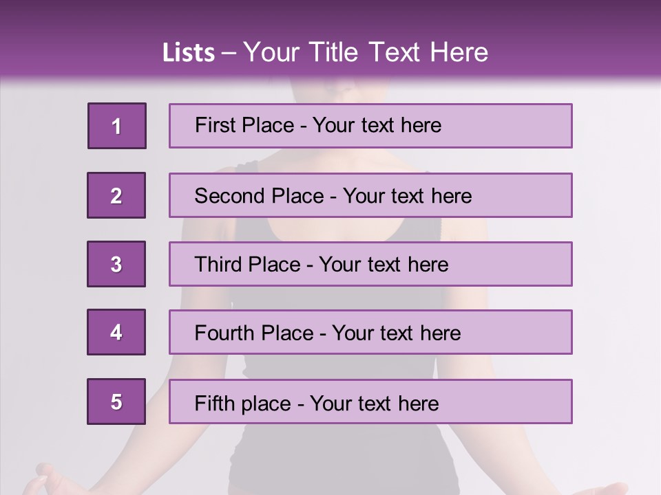 Tranquil Training Wellbeing PowerPoint Template