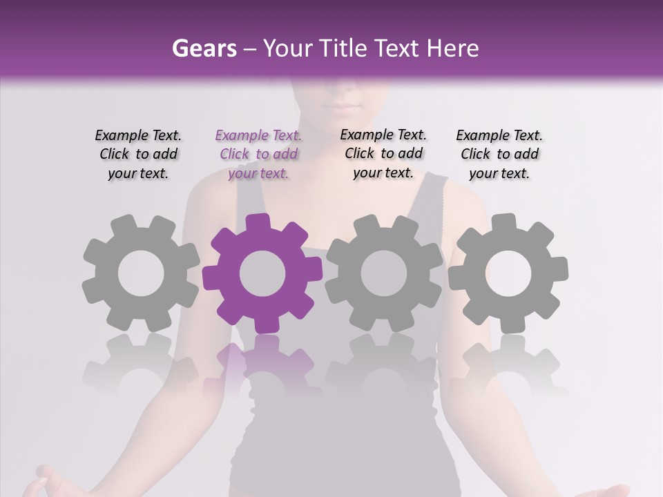 Tranquil Training Wellbeing PowerPoint Template