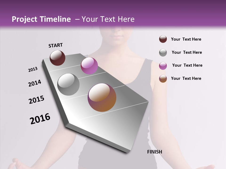 Tranquil Training Wellbeing PowerPoint Template