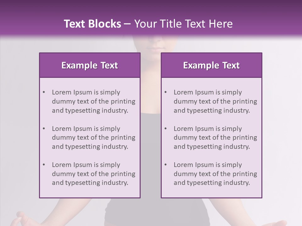 Tranquil Training Wellbeing PowerPoint Template