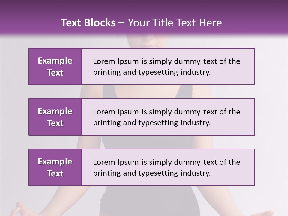 Tranquil Training Wellbeing PowerPoint Template