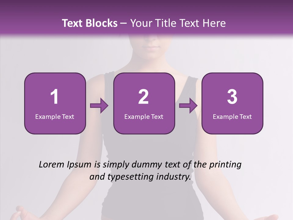 Tranquil Training Wellbeing PowerPoint Template
