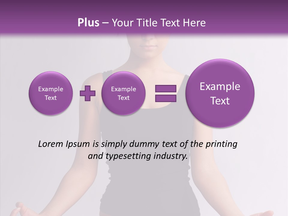 Tranquil Training Wellbeing PowerPoint Template