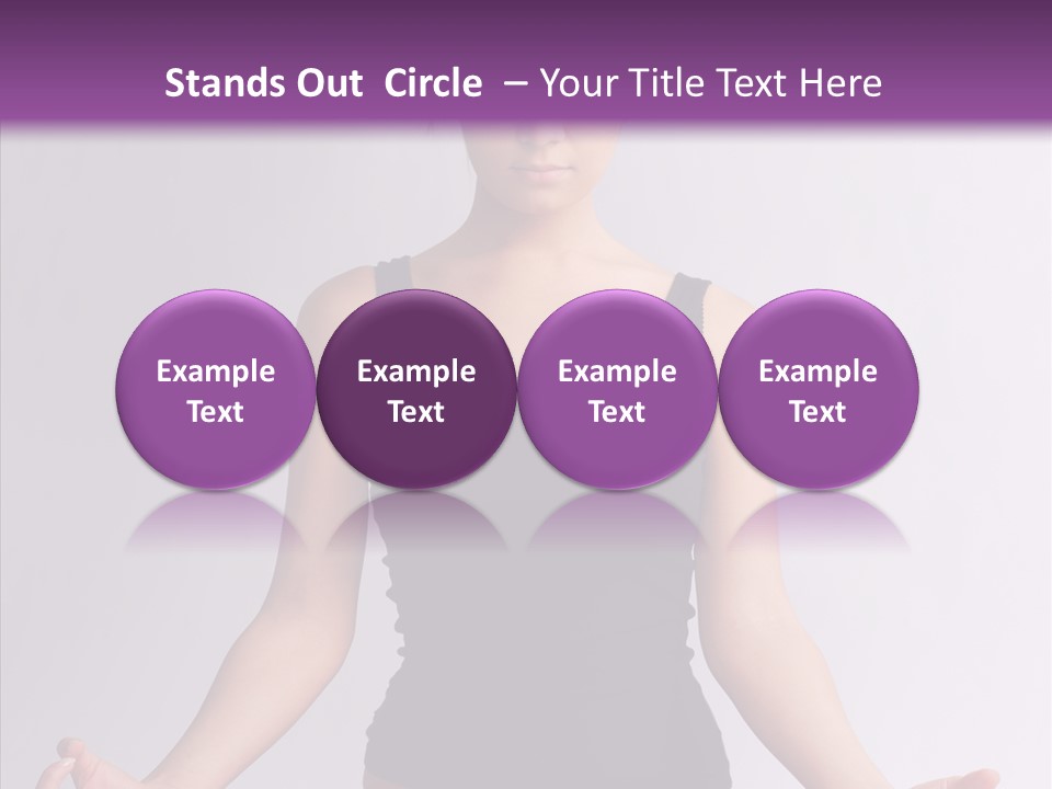 Tranquil Training Wellbeing PowerPoint Template