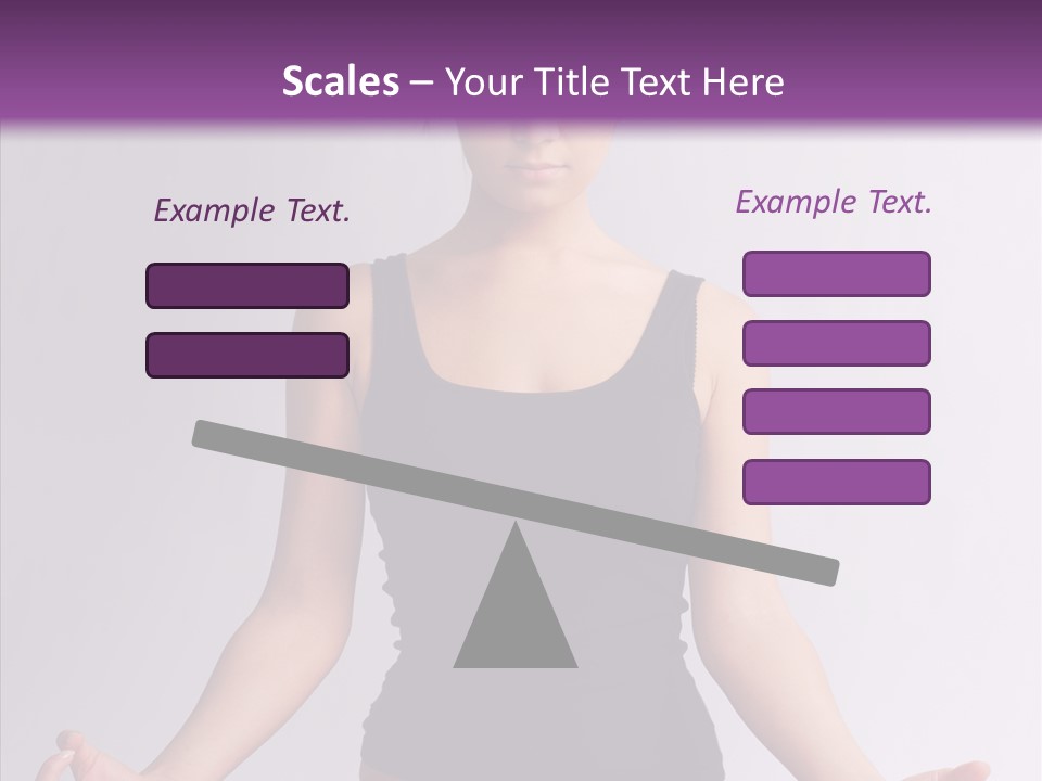 Tranquil Training Wellbeing PowerPoint Template