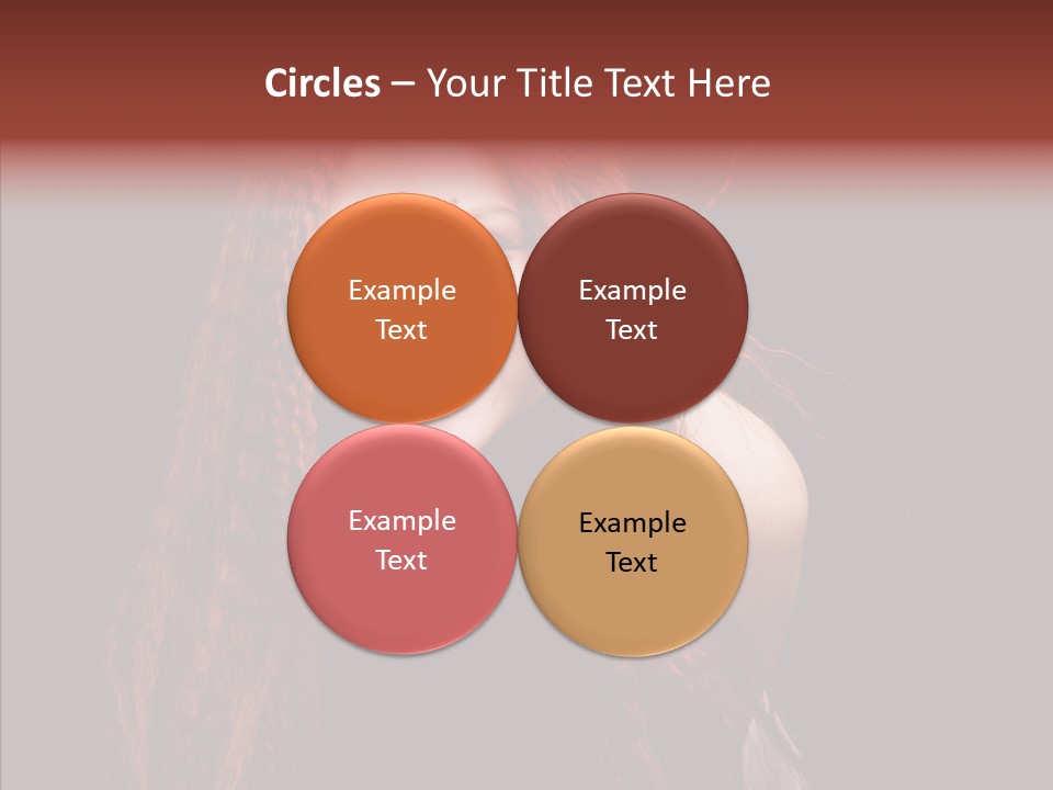 Head Sensual Background PowerPoint Template