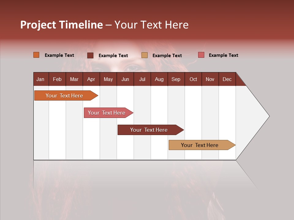 Head Sensual Background PowerPoint Template