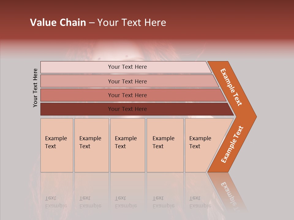 Head Sensual Background PowerPoint Template