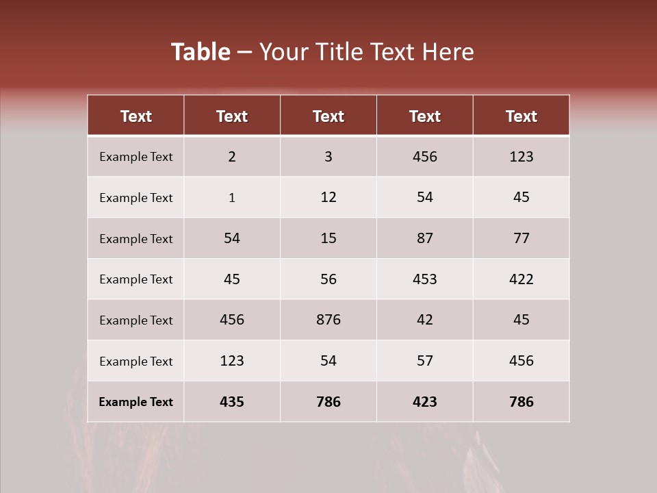 Head Sensual Background PowerPoint Template