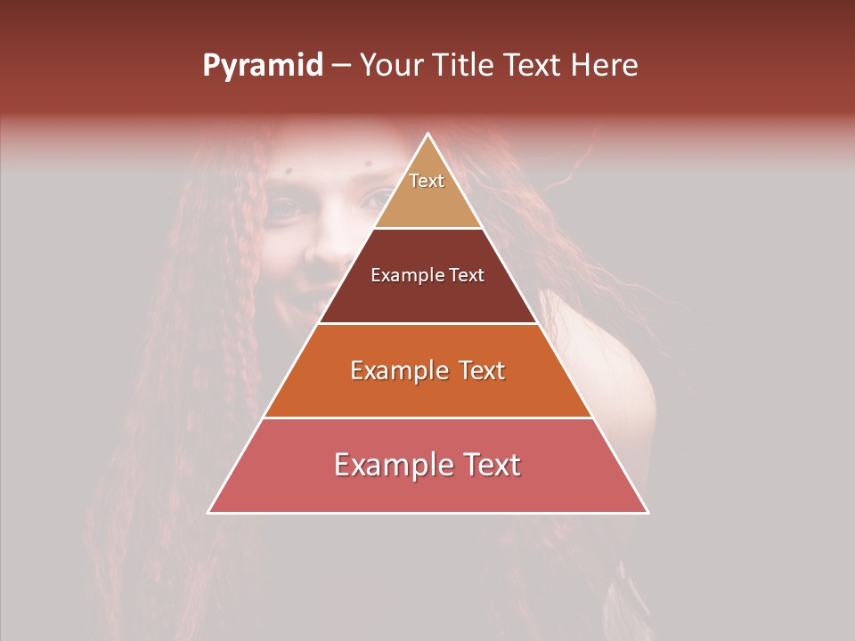 Head Sensual Background PowerPoint Template