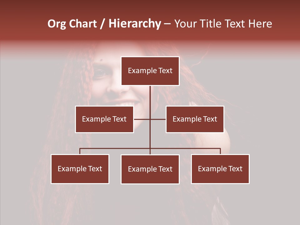 Head Sensual Background PowerPoint Template