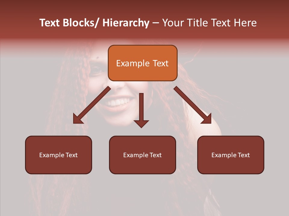 Head Sensual Background PowerPoint Template