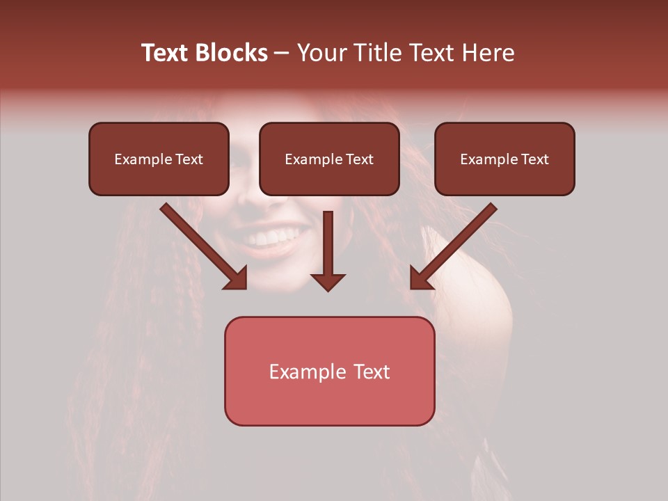 Head Sensual Background PowerPoint Template
