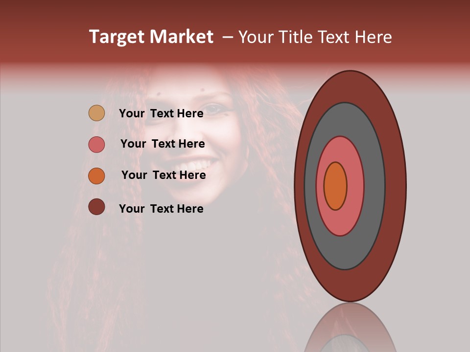 Head Sensual Background PowerPoint Template