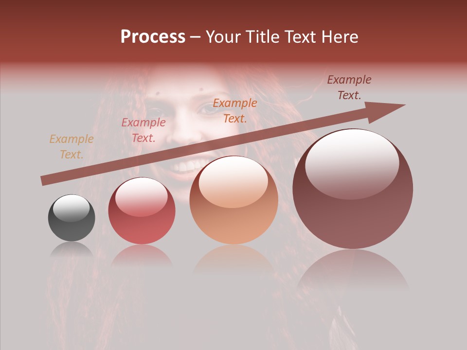 Head Sensual Background PowerPoint Template