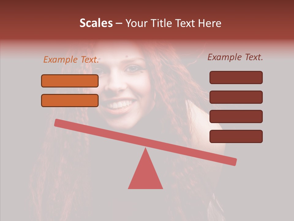 Head Sensual Background PowerPoint Template