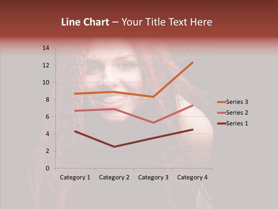 Head Sensual Background PowerPoint Template