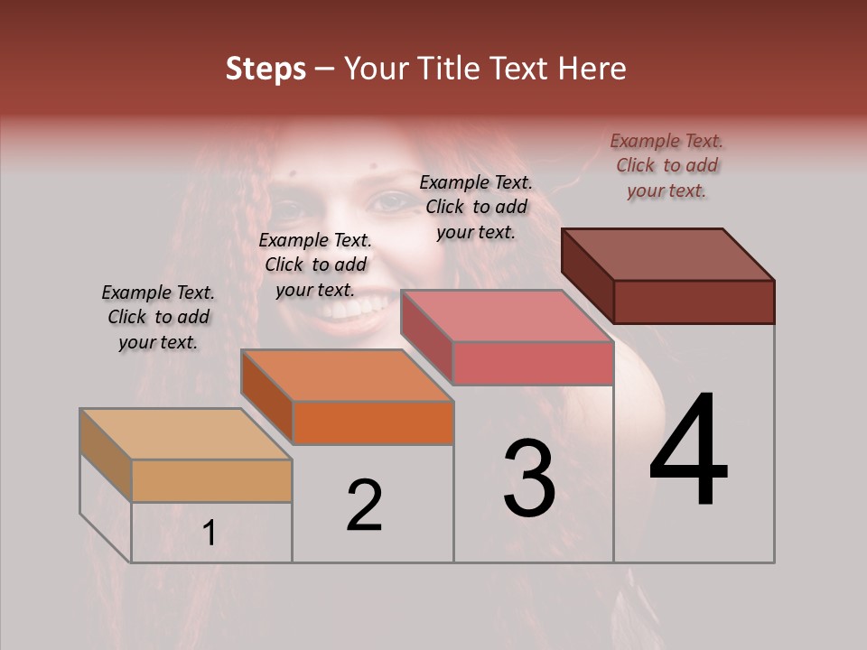 Head Sensual Background PowerPoint Template