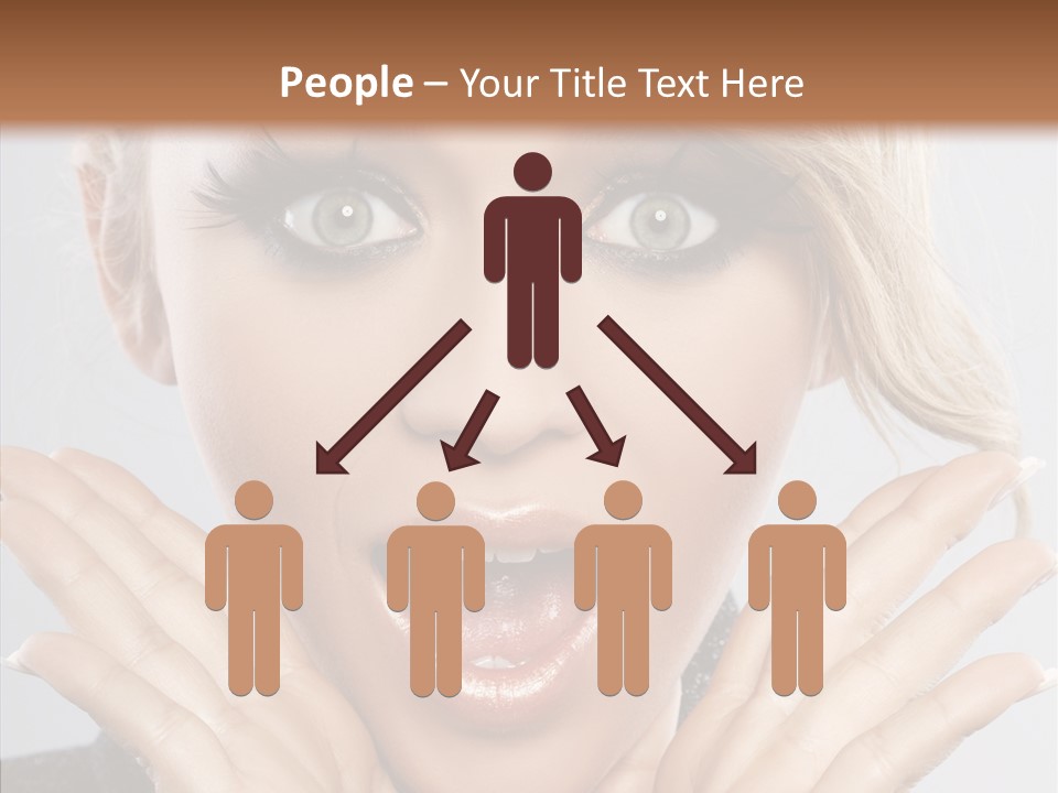 People Symbol Y PowerPoint Template
