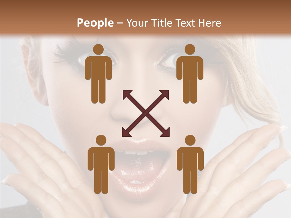 People Symbol Y PowerPoint Template