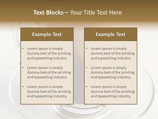 Coffee Milk Glass PowerPoint Template