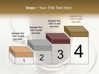 Coffee Milk Glass PowerPoint Template