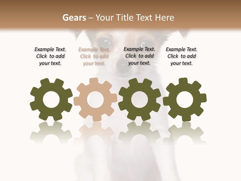 Doggy Minuscule Shot PowerPoint Template