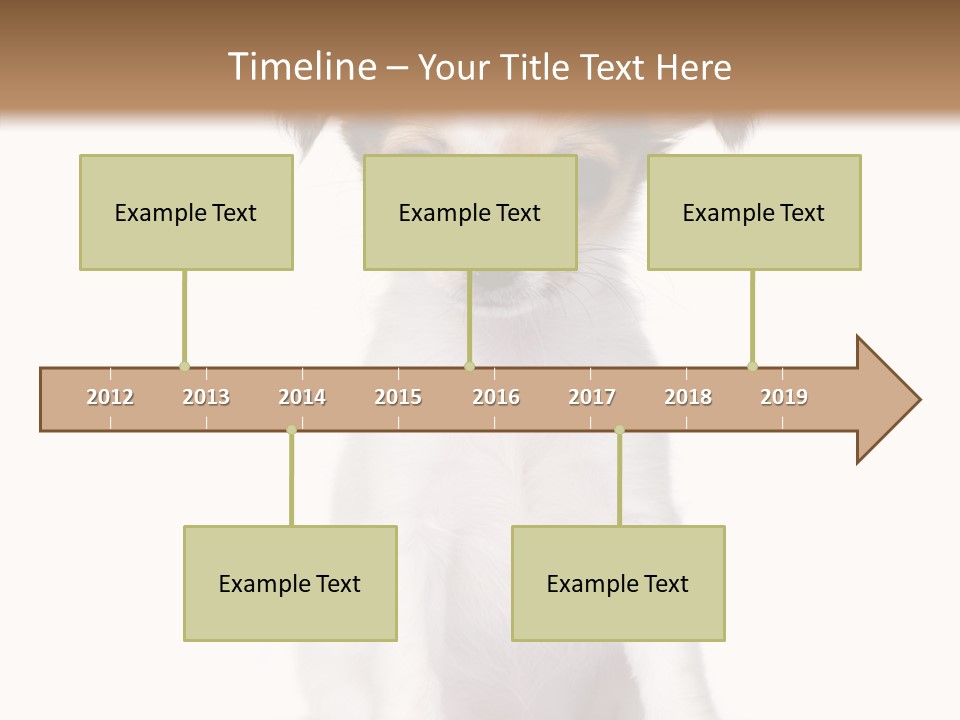 Doggy Minuscule Shot PowerPoint Template