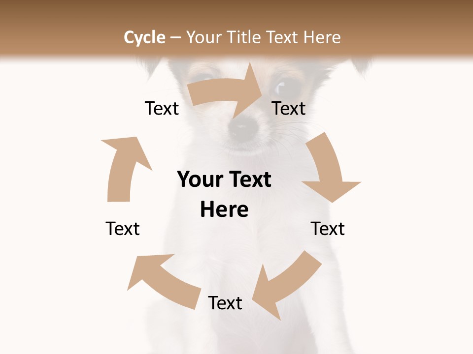 Doggy Minuscule Shot PowerPoint Template