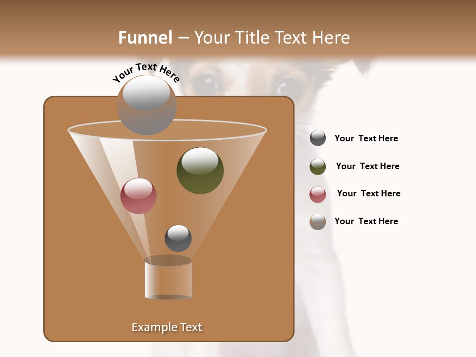 Doggy Minuscule Shot PowerPoint Template