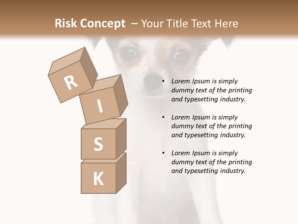 Doggy Minuscule Shot PowerPoint Template