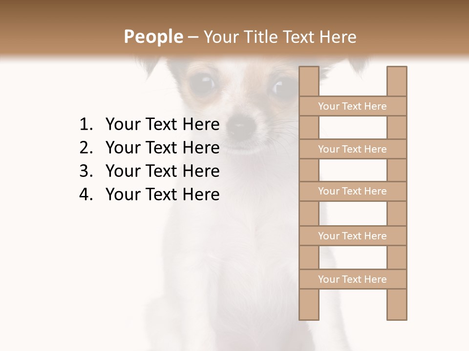 Doggy Minuscule Shot PowerPoint Template