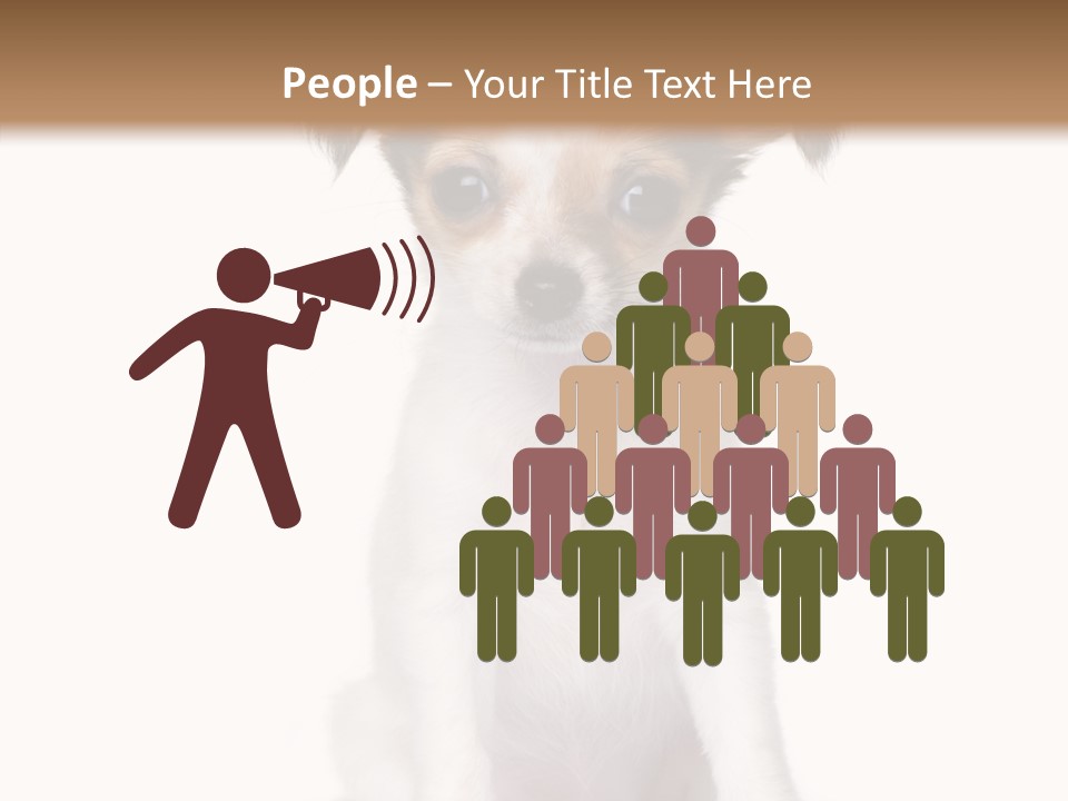 Doggy Minuscule Shot PowerPoint Template
