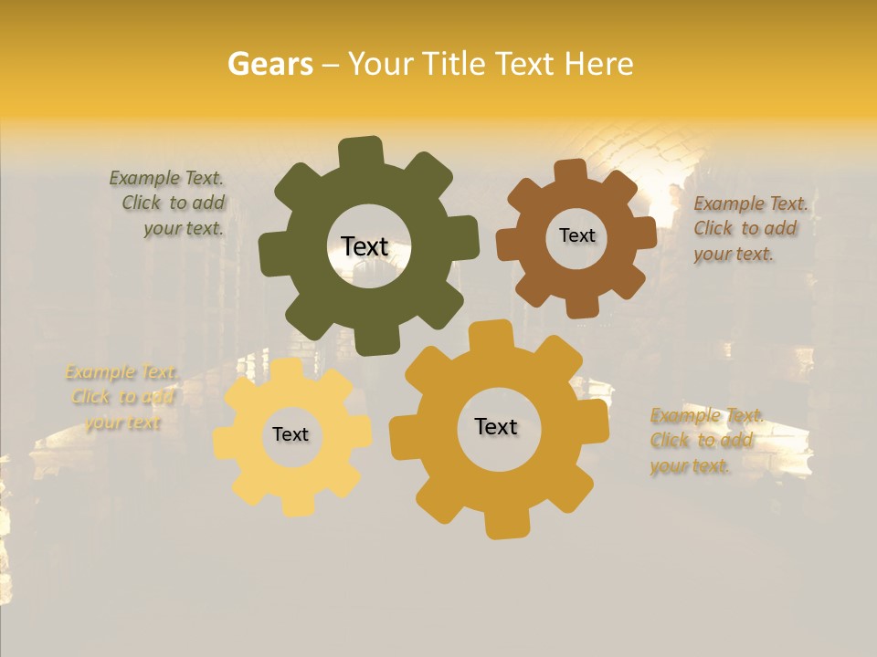 Store Wine Making Indoors PowerPoint Template