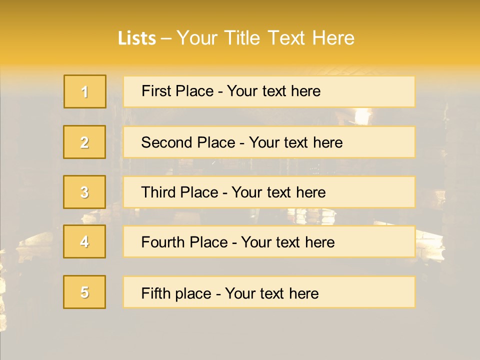Store Wine Making Indoors PowerPoint Template