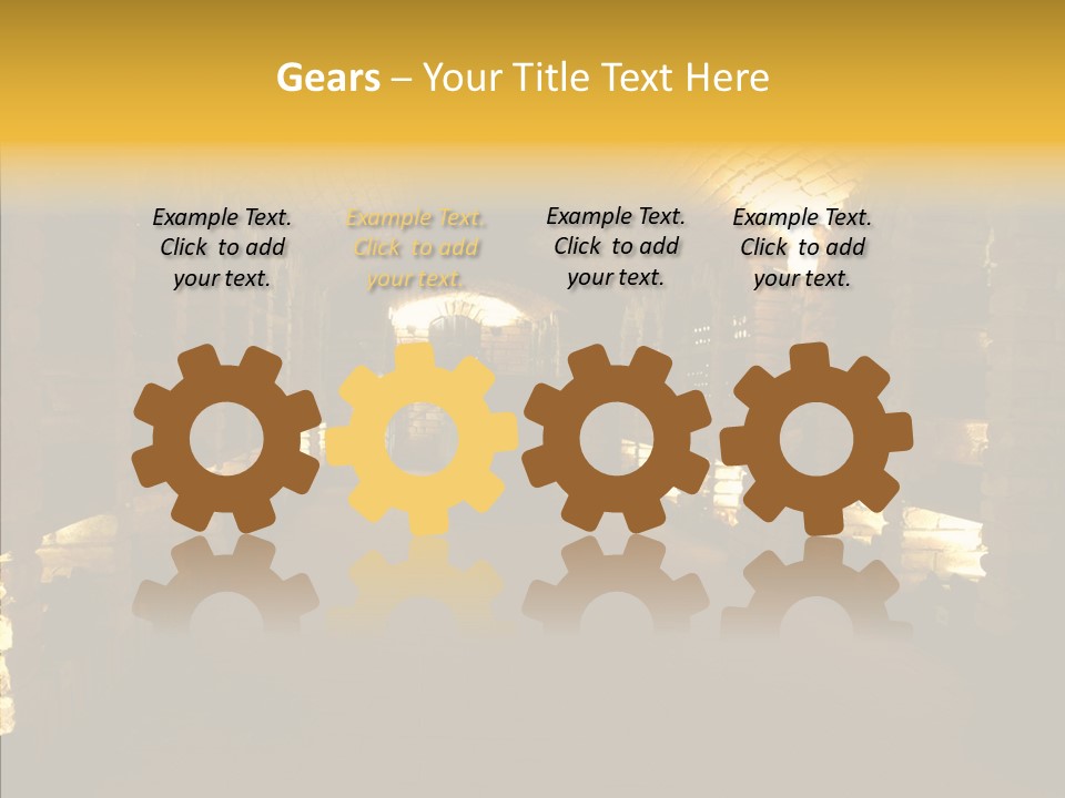 Store Wine Making Indoors PowerPoint Template