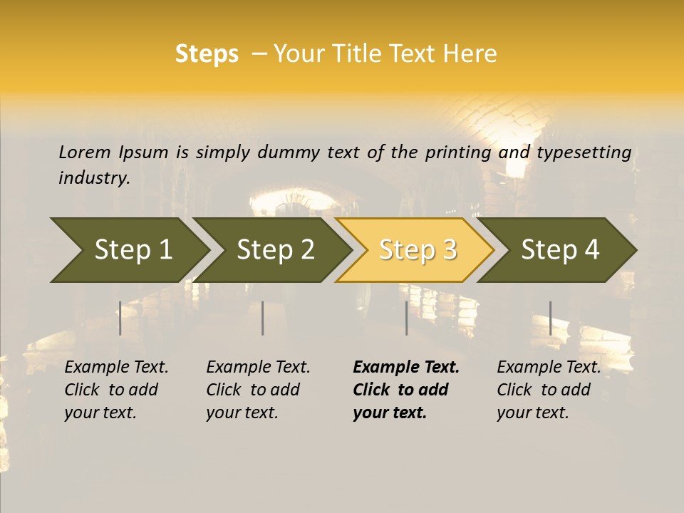 Store Wine Making Indoors PowerPoint Template