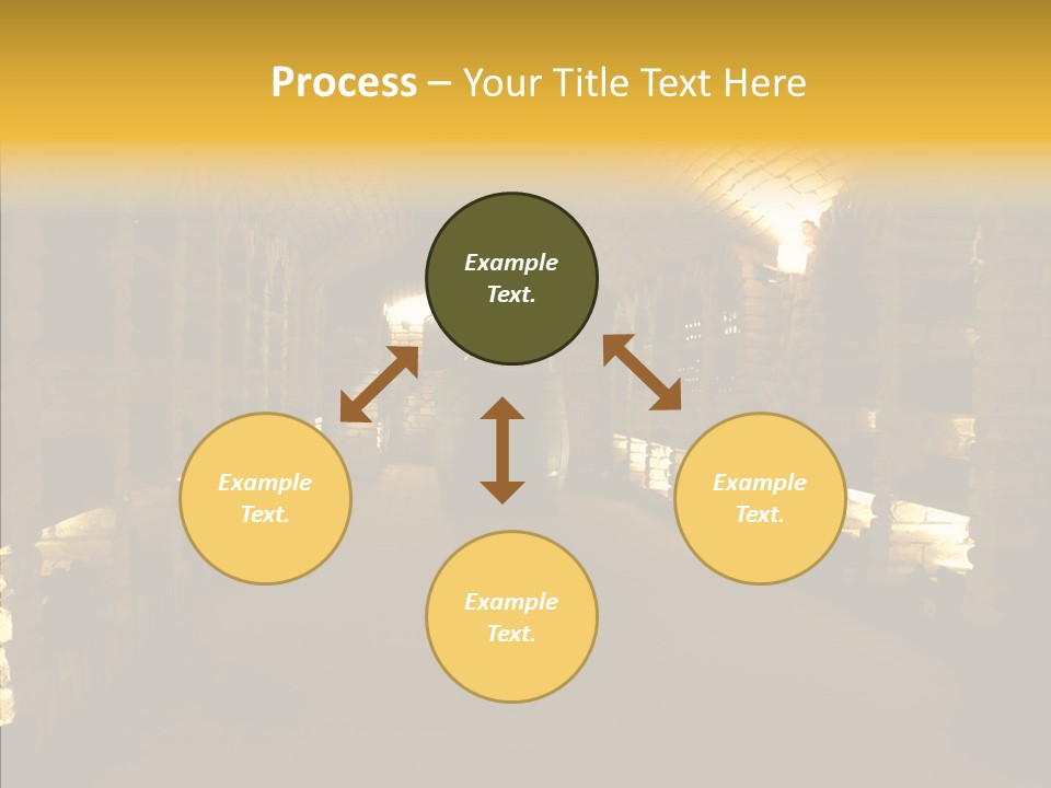 Store Wine Making Indoors PowerPoint Template