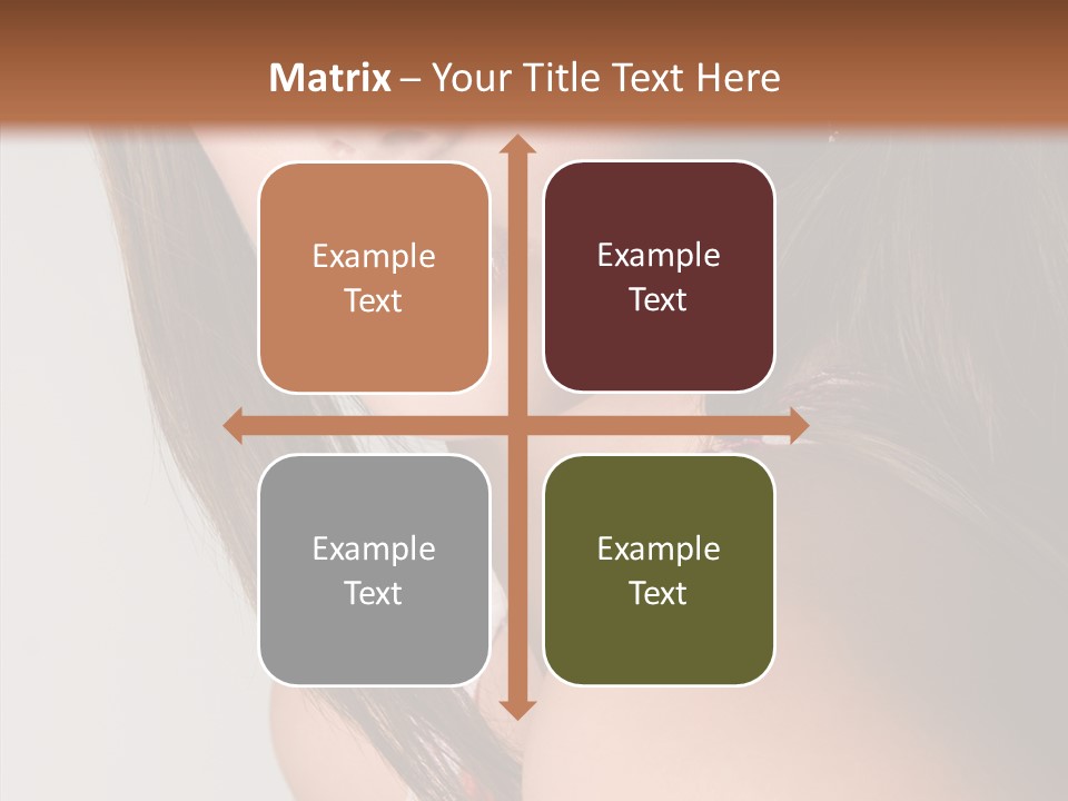 Face Smooth Beauty PowerPoint Template