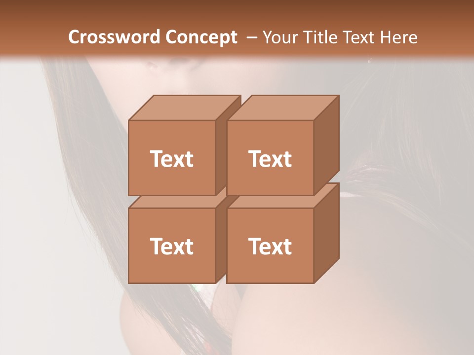 Face Smooth Beauty PowerPoint Template