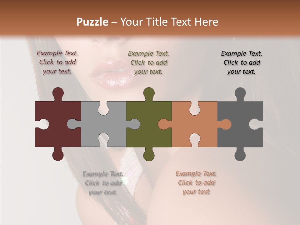 Face Smooth Beauty PowerPoint Template