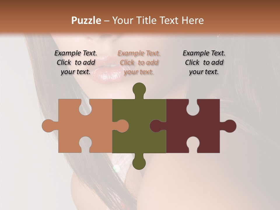 Face Smooth Beauty PowerPoint Template