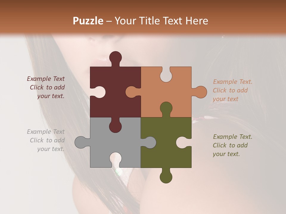 Face Smooth Beauty PowerPoint Template