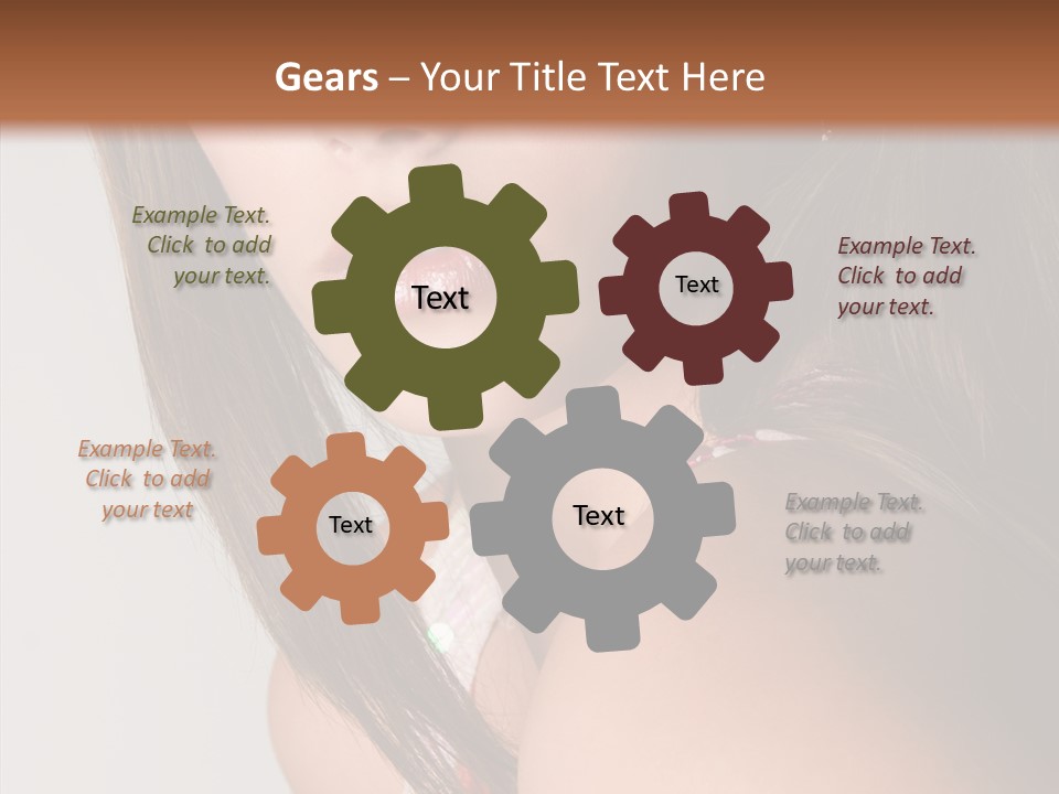 Face Smooth Beauty PowerPoint Template